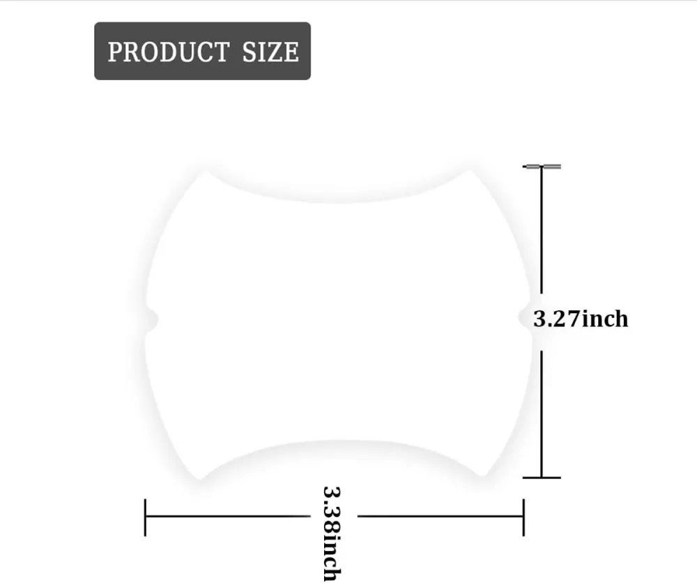 Car Door Cup Protector Film Set