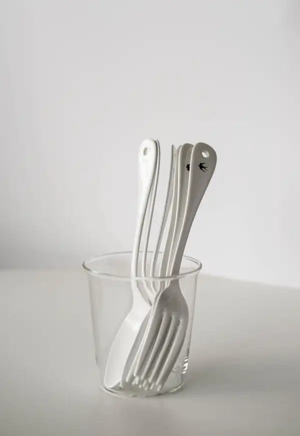 Enamel Cutlery Kitchen Tableware Piece