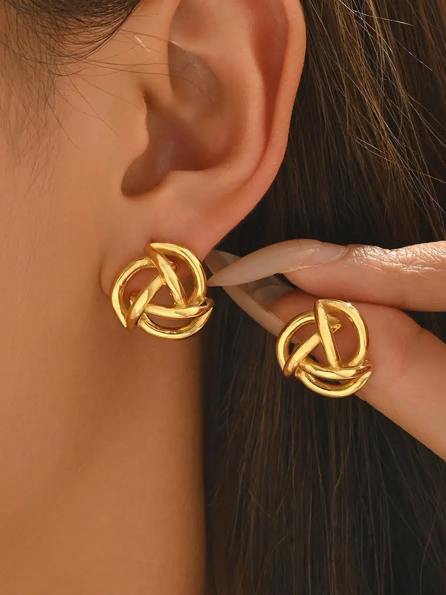 Radiant Petal Accent Earrings