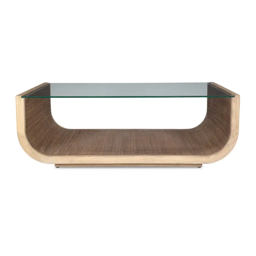 Sculptural Curved Coffee Table