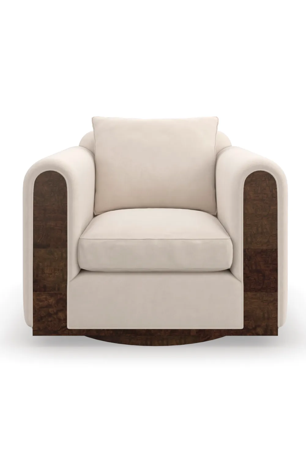 Velvet Swivel Chair