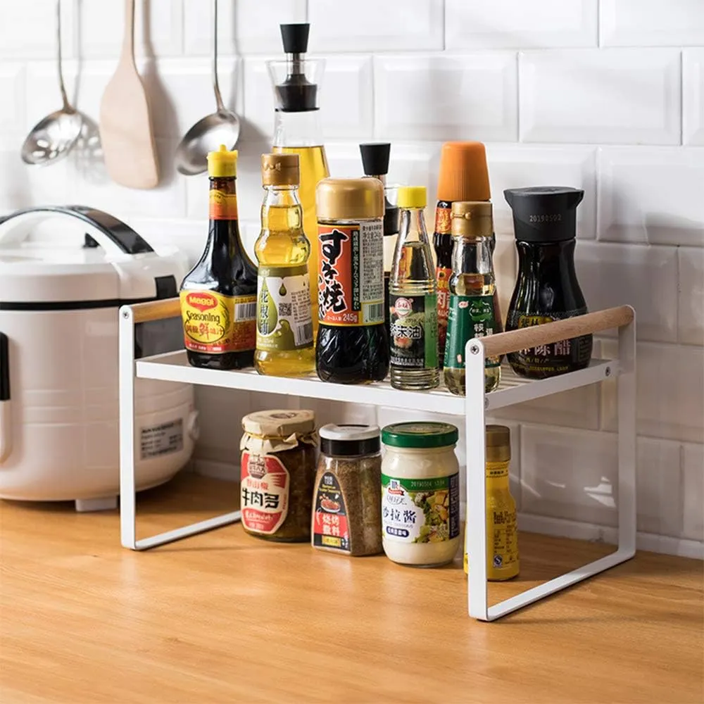 White Countertop Table Riser