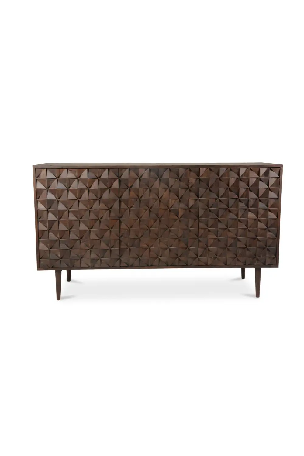 Three-Door Wood Sideboard
