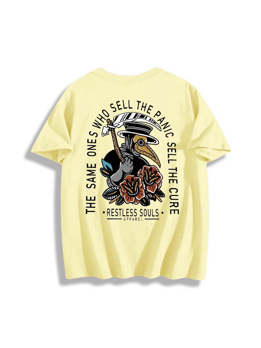 Mystic Creature Quote Themed Graphic T-Shirt