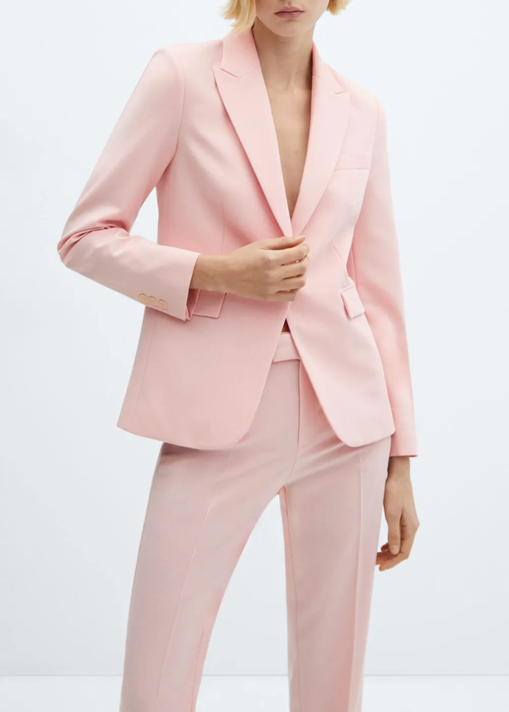 Straight Suit Pants