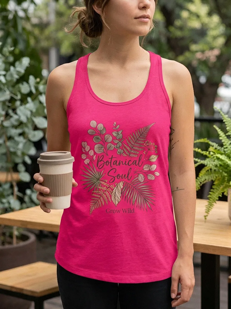 Botanical Soul Nature Tank Top Everyday