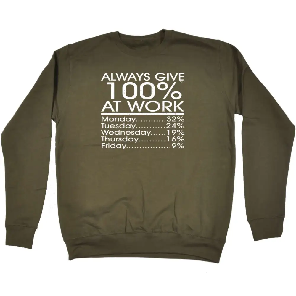 Work Effort Graphic Sweatshirt