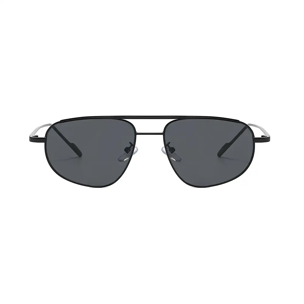 Square Oversized Gradient Lens UV Protective Fashion Sunglasses