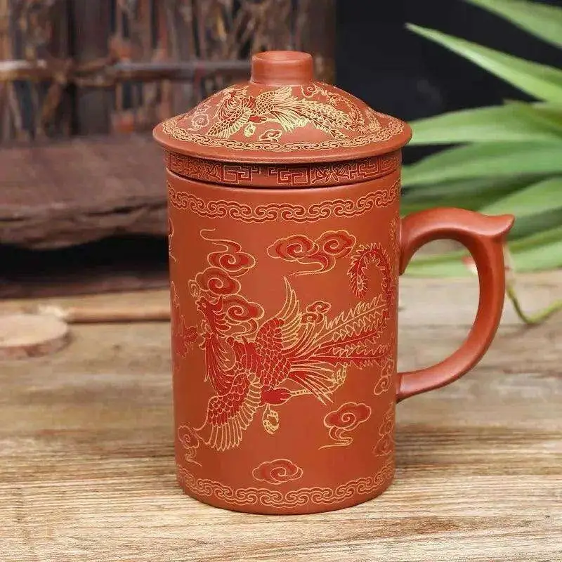 Yixing Dragon Drinkware Set