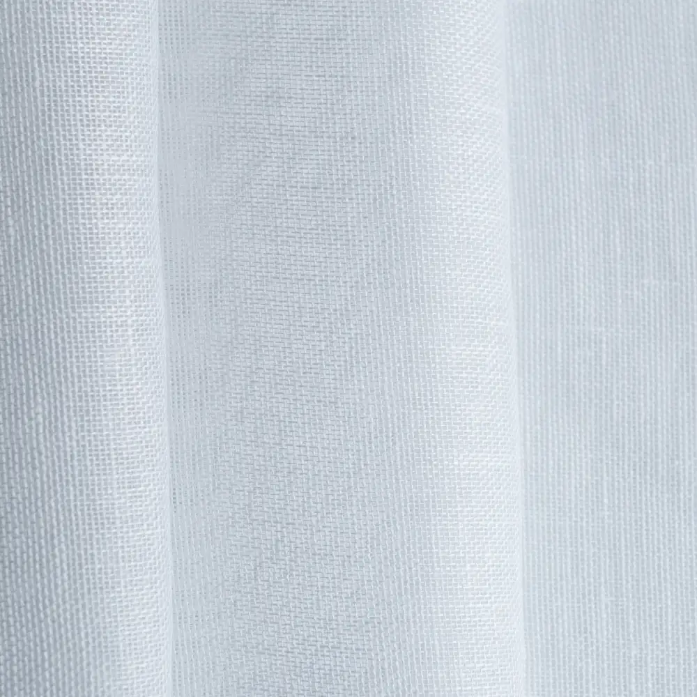 Voile Back Tab Linen Curtain