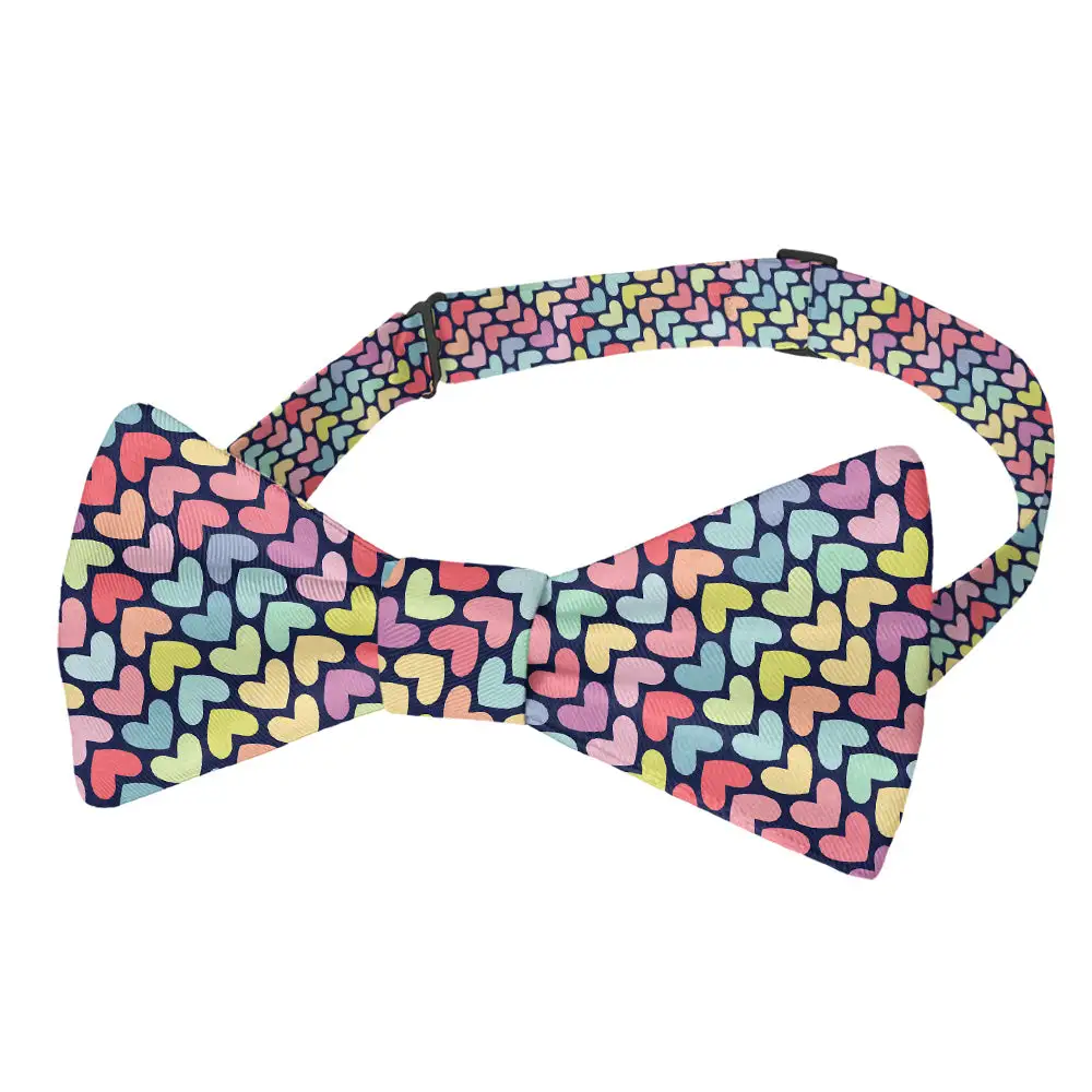 Equal Love Pattern Bow Tie