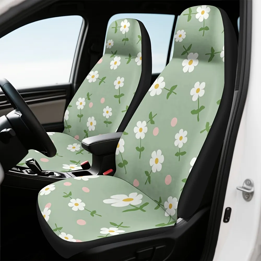 2-Piece Floral Seat Covers