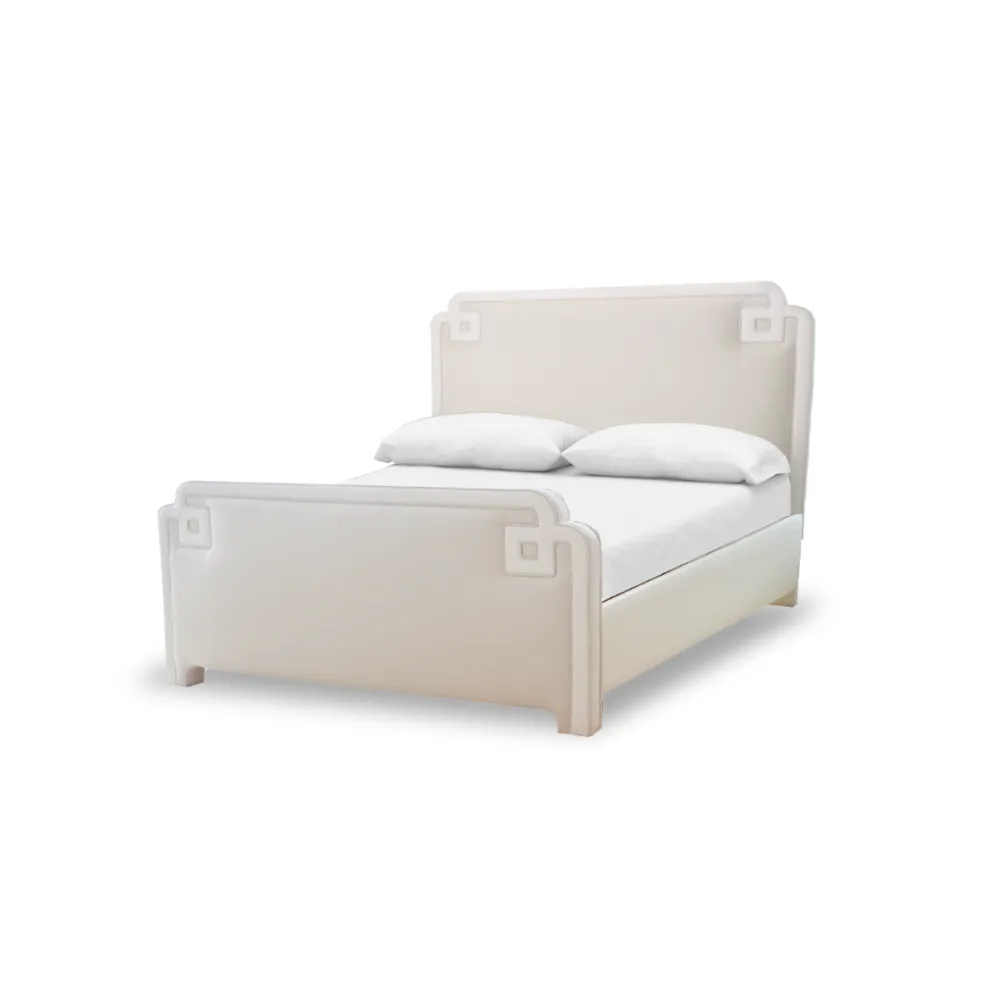 Refined Upholstered Bed