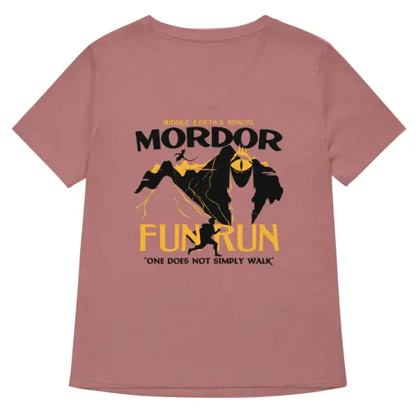 Trail Run V Neck Tee