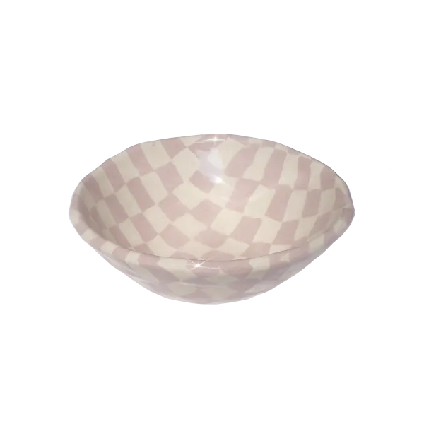 Check Bowl Kitchen Tableware Piece