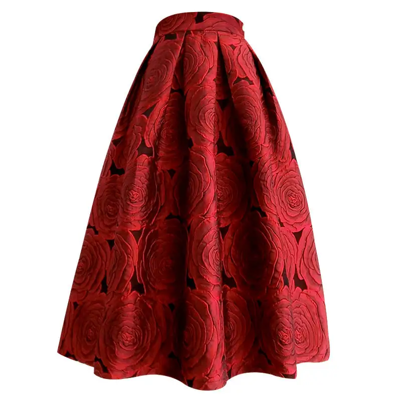 Polished Boutique Everyday Casual Polyester Skirt