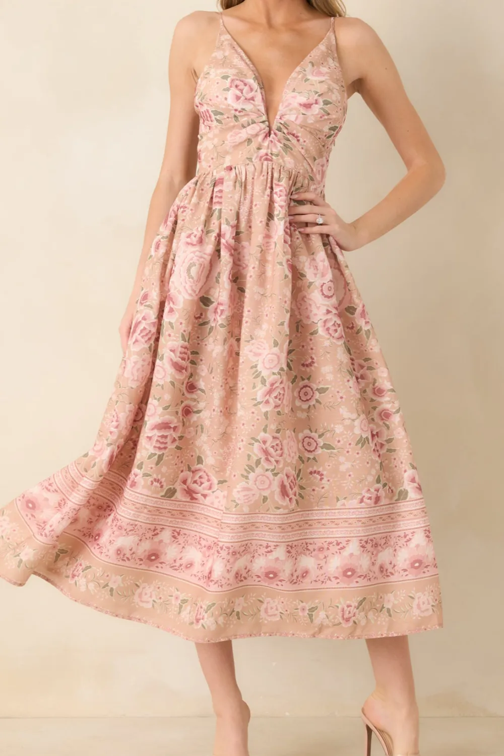 Floral Totally Midi Dress