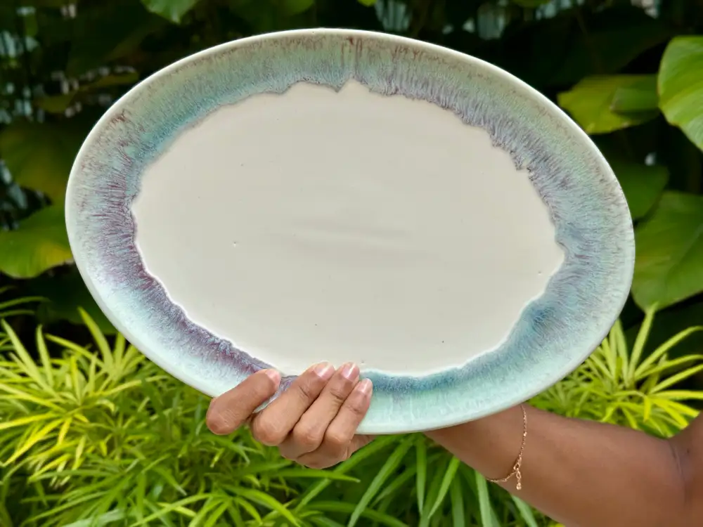 Oval Sharing Table Serving Platter