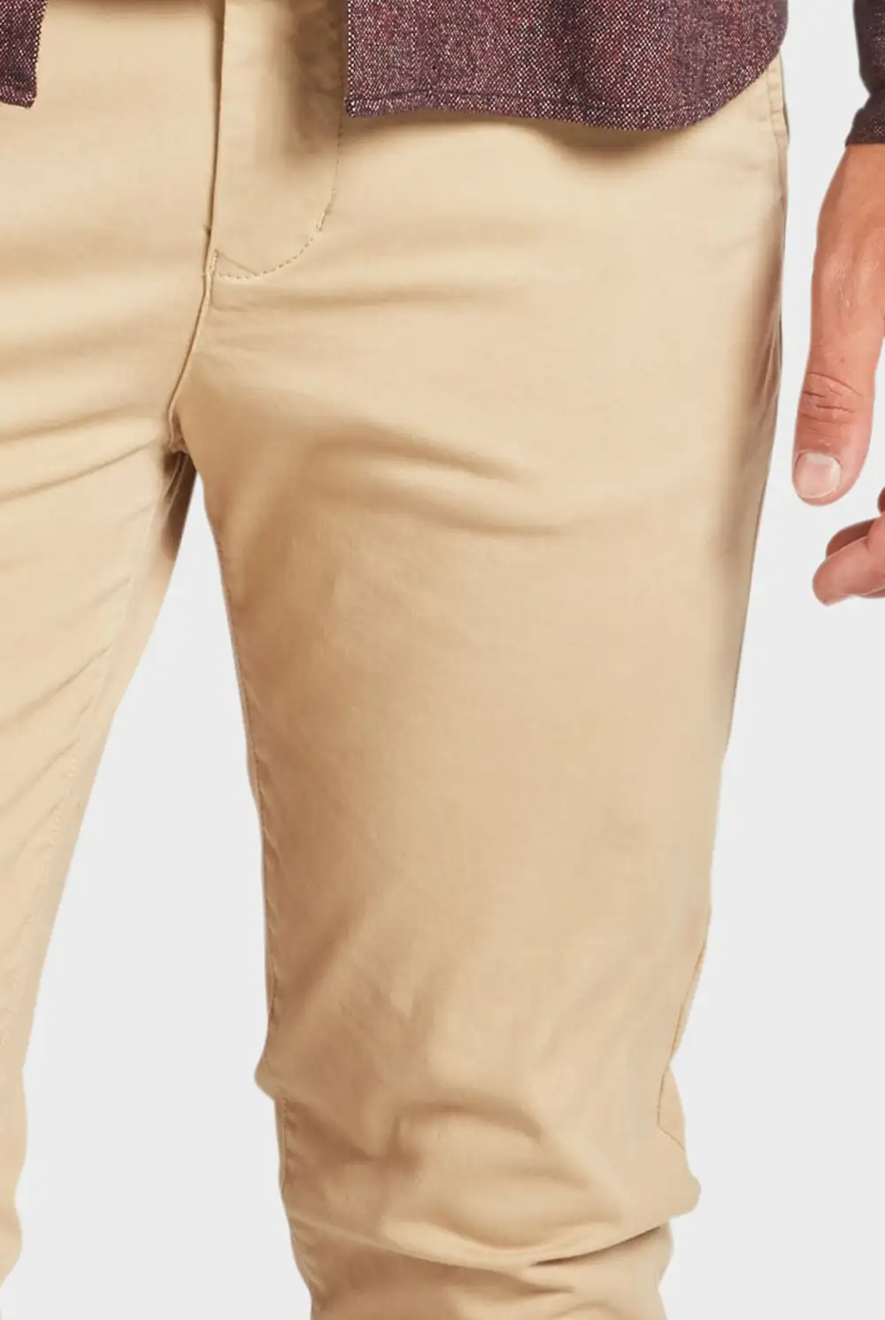 Classic Straight Leg Cotton Chino Pants