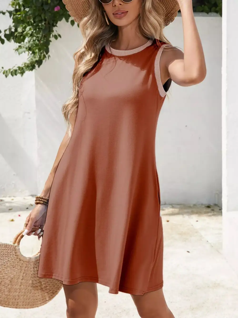 Classic Sleeveless Mini Dress