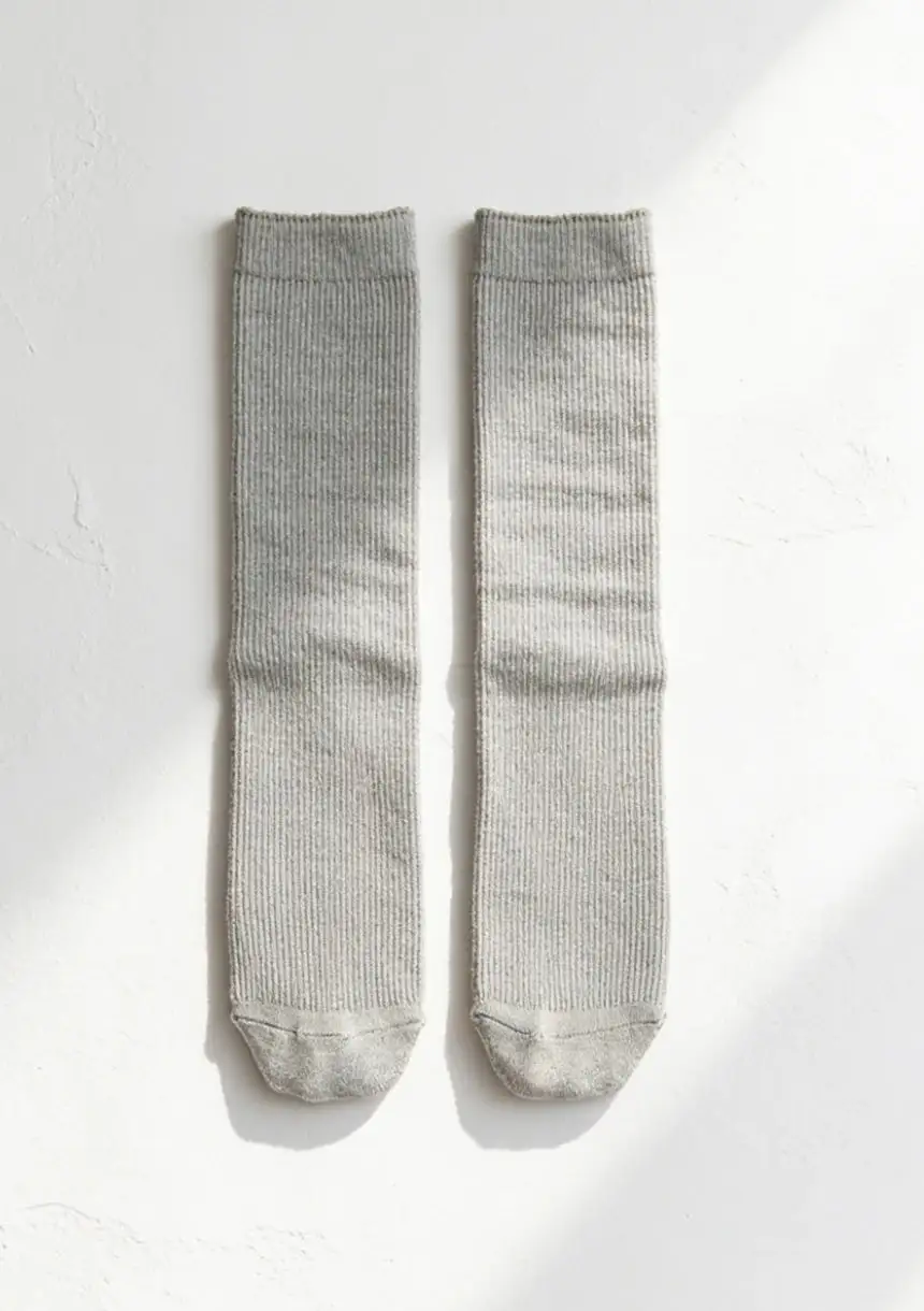 Ribbed Everyday Knee High Socks