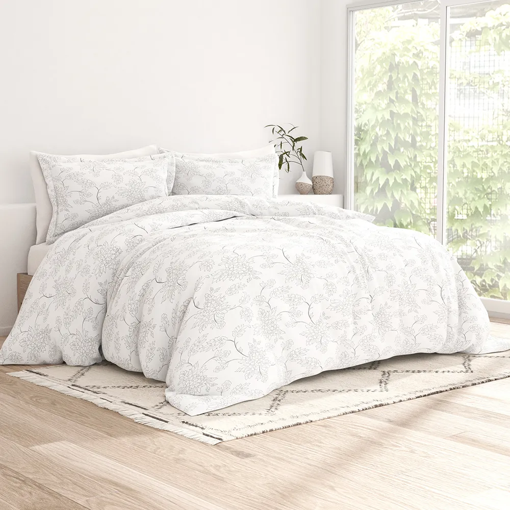 Vines Pattern Duvet Cover Set