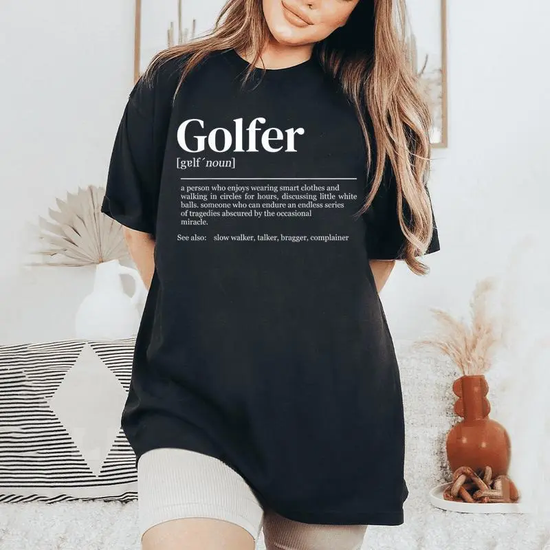 Golf Definition Golf Player Women's Oversized Comfort T-Shirt