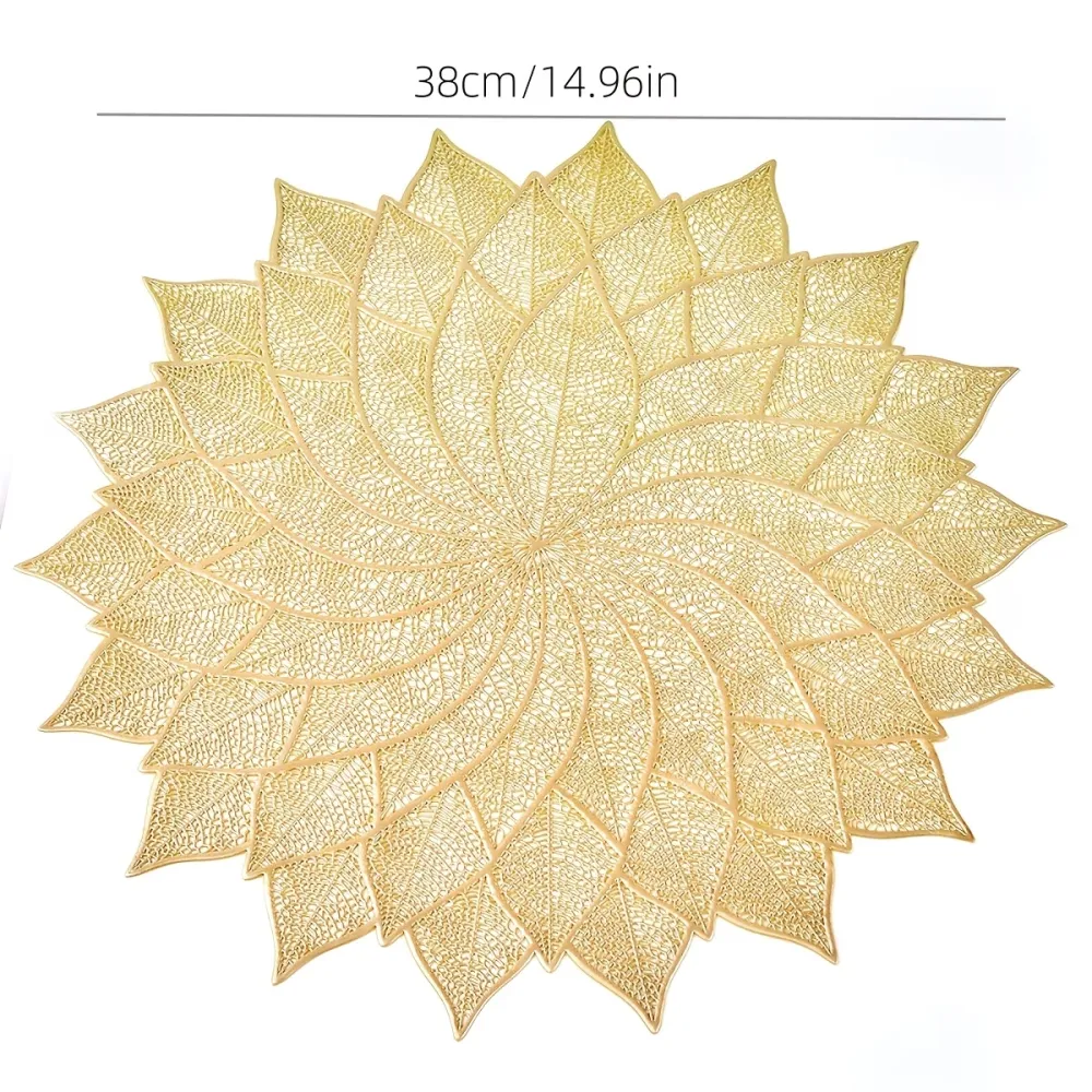 Floral Gold Placemats