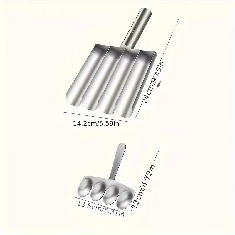 4-Cavity Meatball Maker Tool