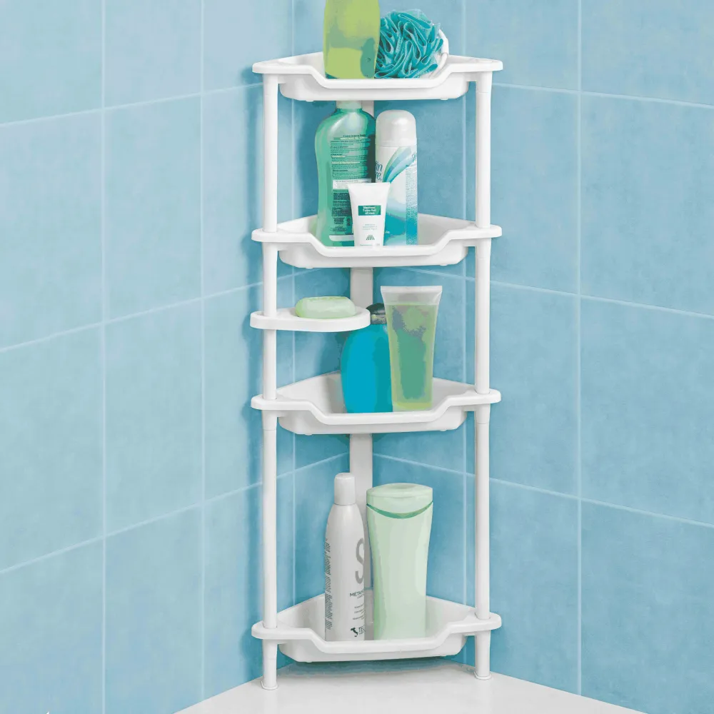 Multi Shelf Shower Corner Organizer