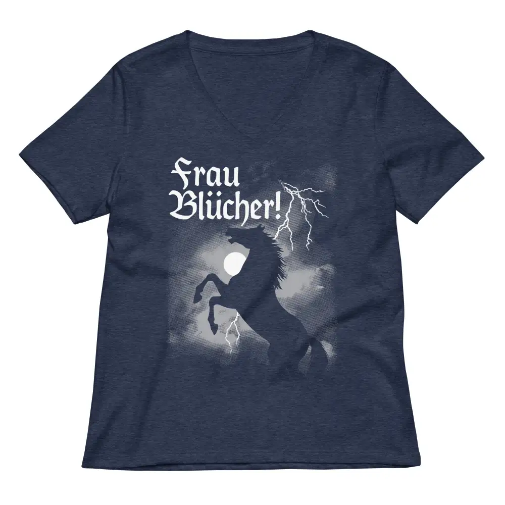 Horse Humor V Neck Tee