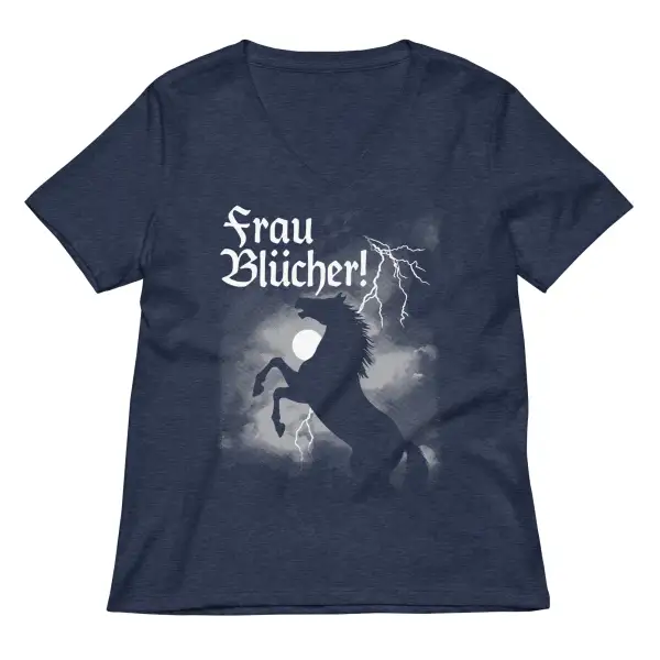 Horse Humor V Neck Tee