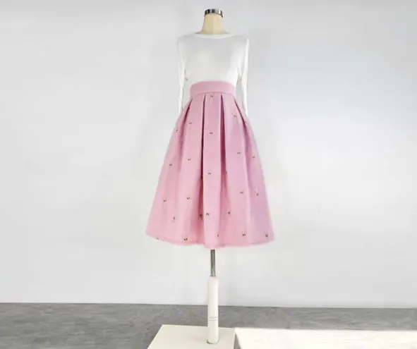 Effortless Everyday Everyday Casual Wool Skirt