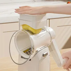 Manual Rotary Vegetable Slicer