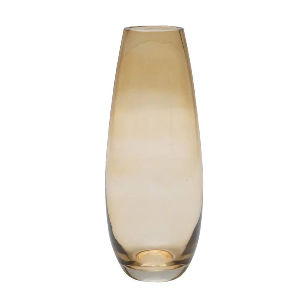 Gold Glass Decorative Vase