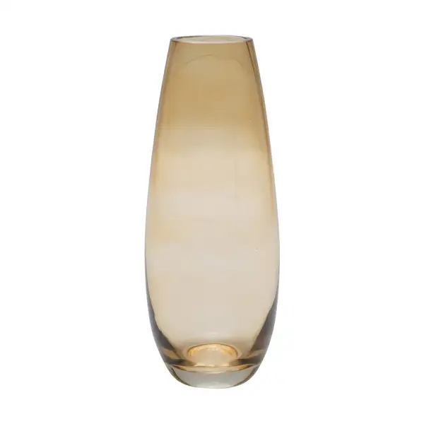 Gold Glass Decorative Vase