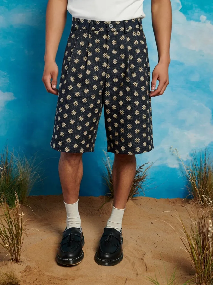 Flower Tailored Shorts