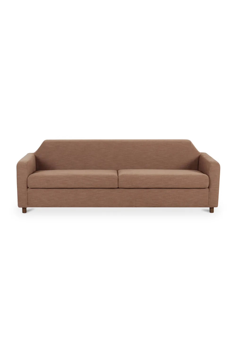 Sculptural Linen Sofa