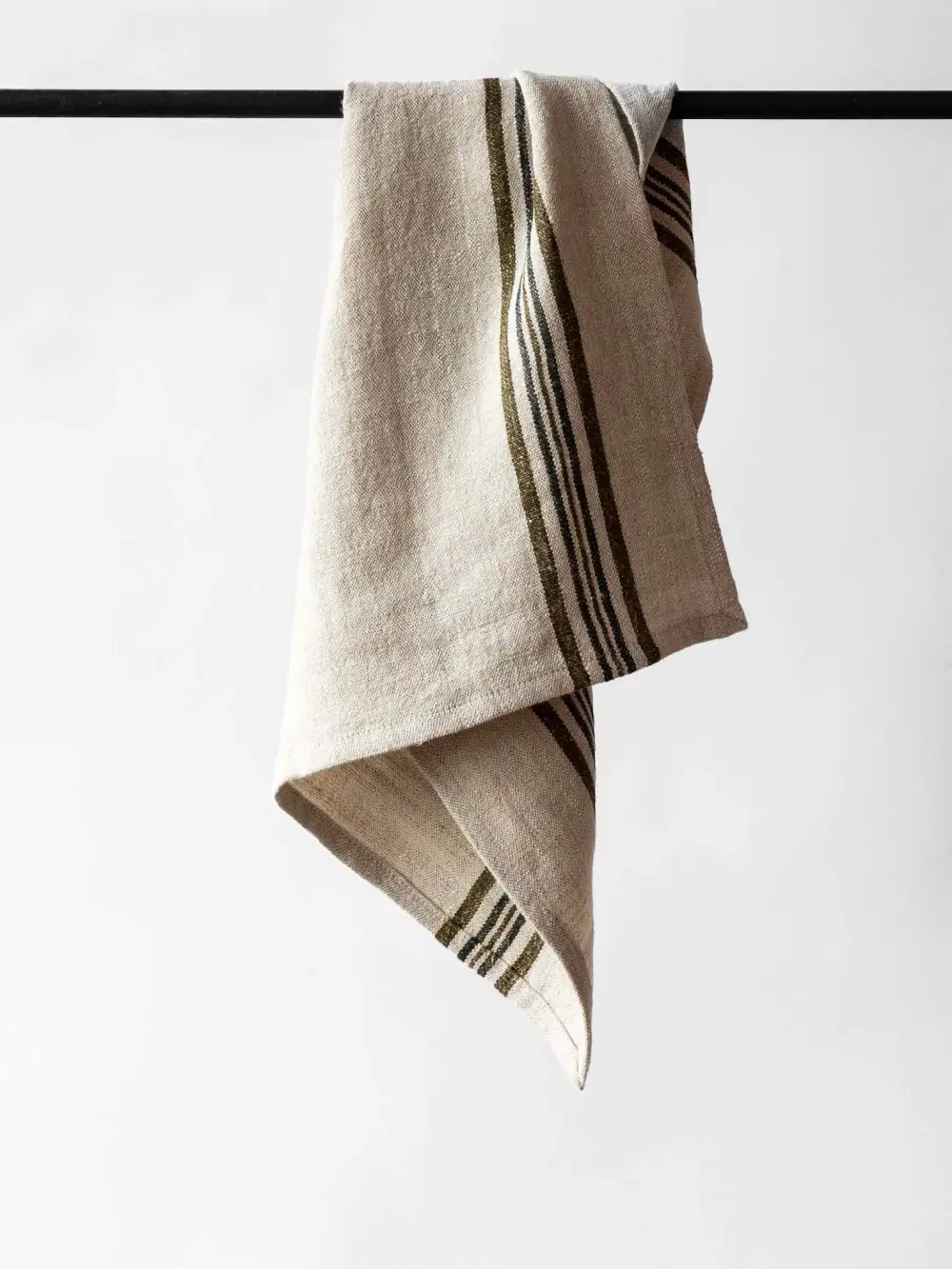 Striped European Linen Kitchen Towel