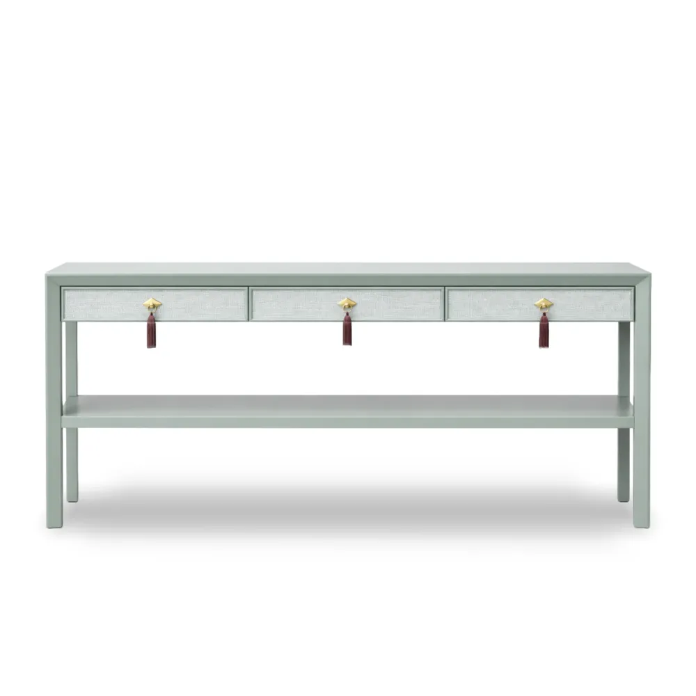 Shelved Console Table
