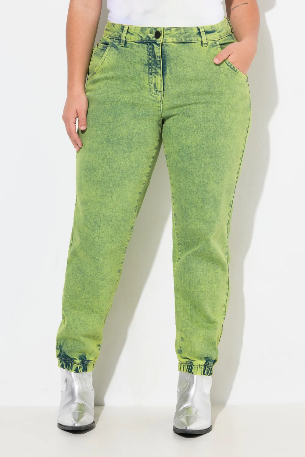 Drawstring Leg Jeans