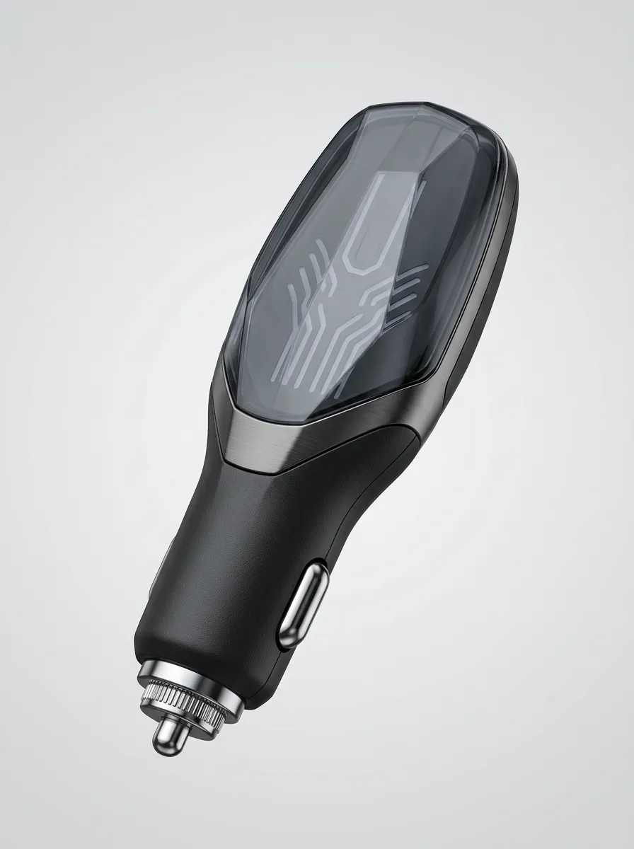 Circuit-Pattern Electronic Car Fuel Saver Device for Vehicle Accessory Use