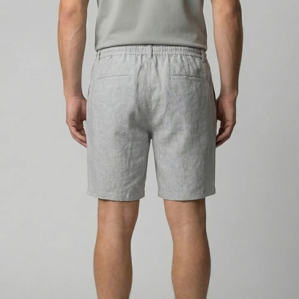 Workday Linen Shorts