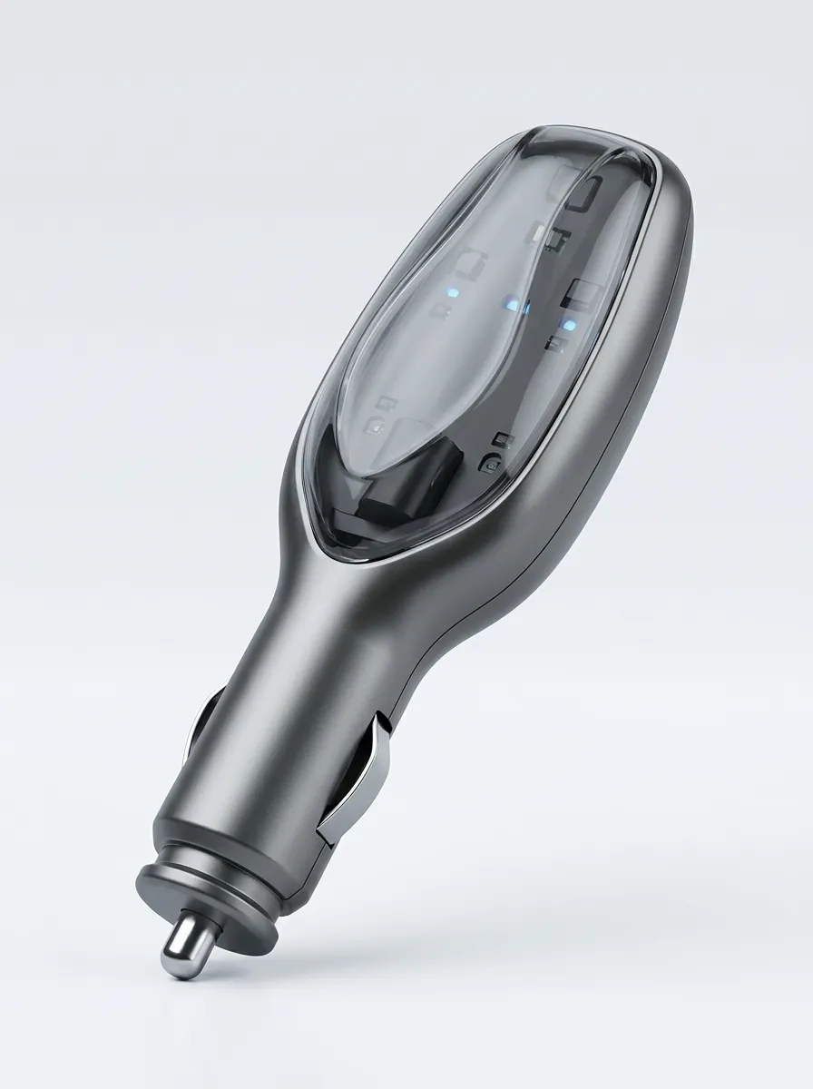 Transparent Shell Electronic Vehicle Fuel Saver