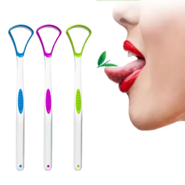 4Pcs Tongue Scraper Cleaner for Adult Kid