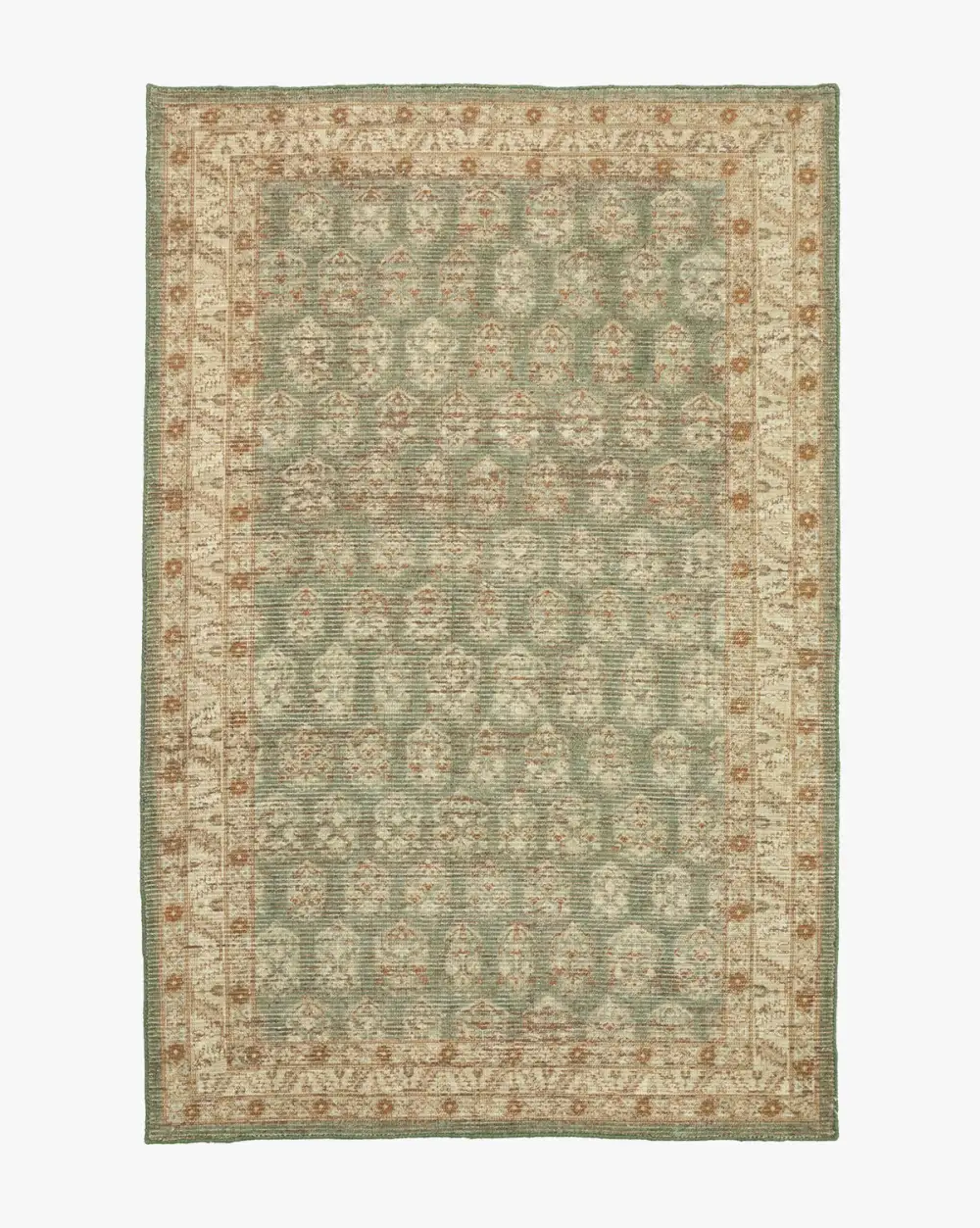 Low-Profile Hand-Loomed Area Rug