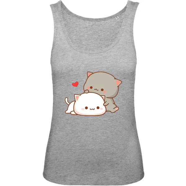 Cute Cat Graphic Tank
