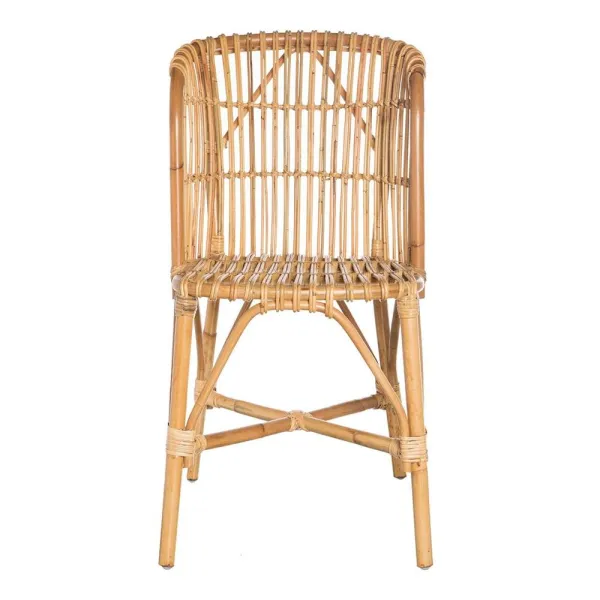 Bamboo Rattan Side Chair