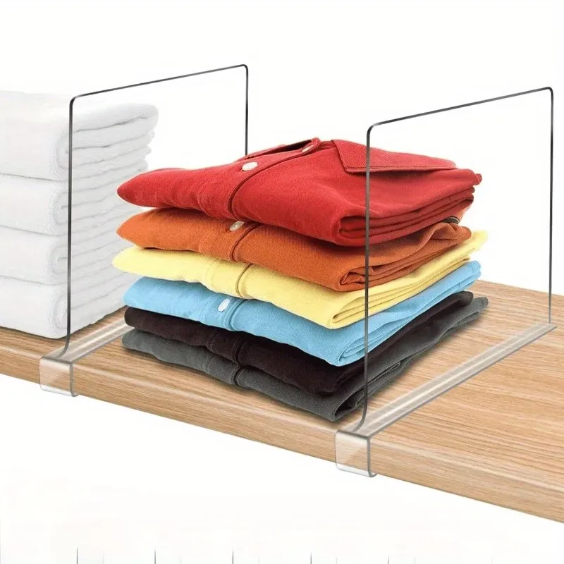 2 Pcs Closet Shelf Divider