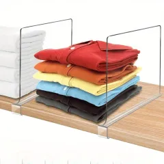 2 Pcs Closet Shelf Divider